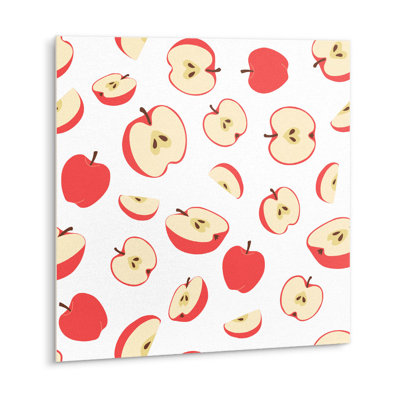 Atiyana 30 x 30 cm PVC Singular Tile in Red/Yellow