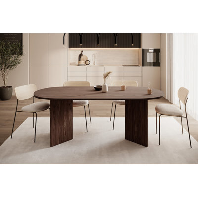 Ovo Table 204 cm Walnut Wisconsin