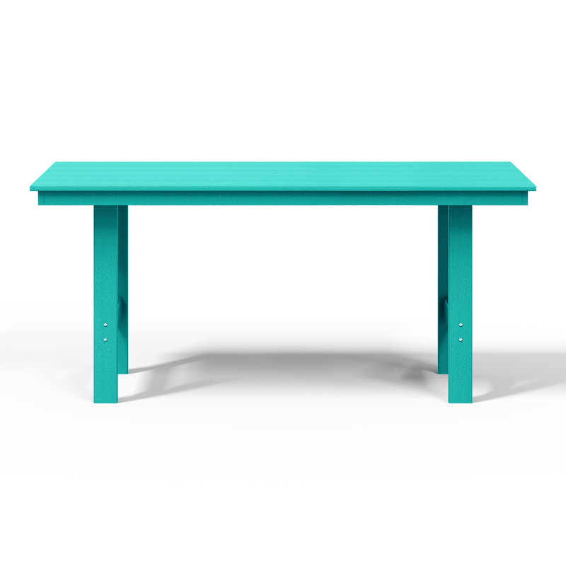 Table de salle à manger 34x66, Turquoise