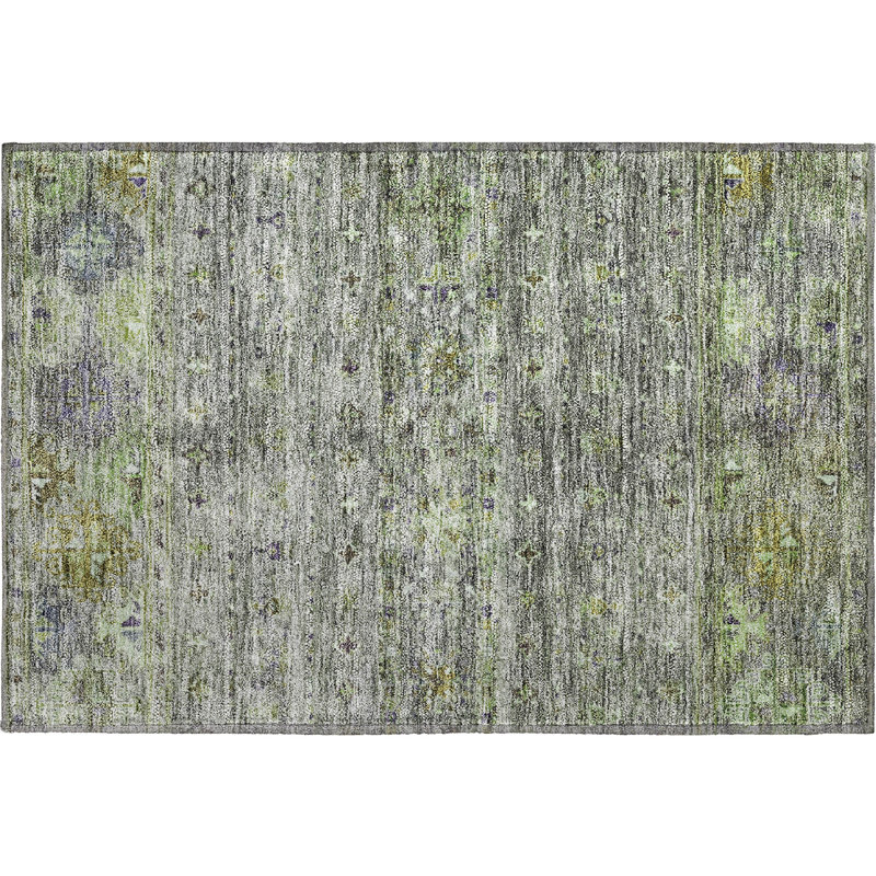 Premium Machine Washable Dominick AMF1220 Global Rug, Rectangle 1 pi 8 po x 2 pi 6 po