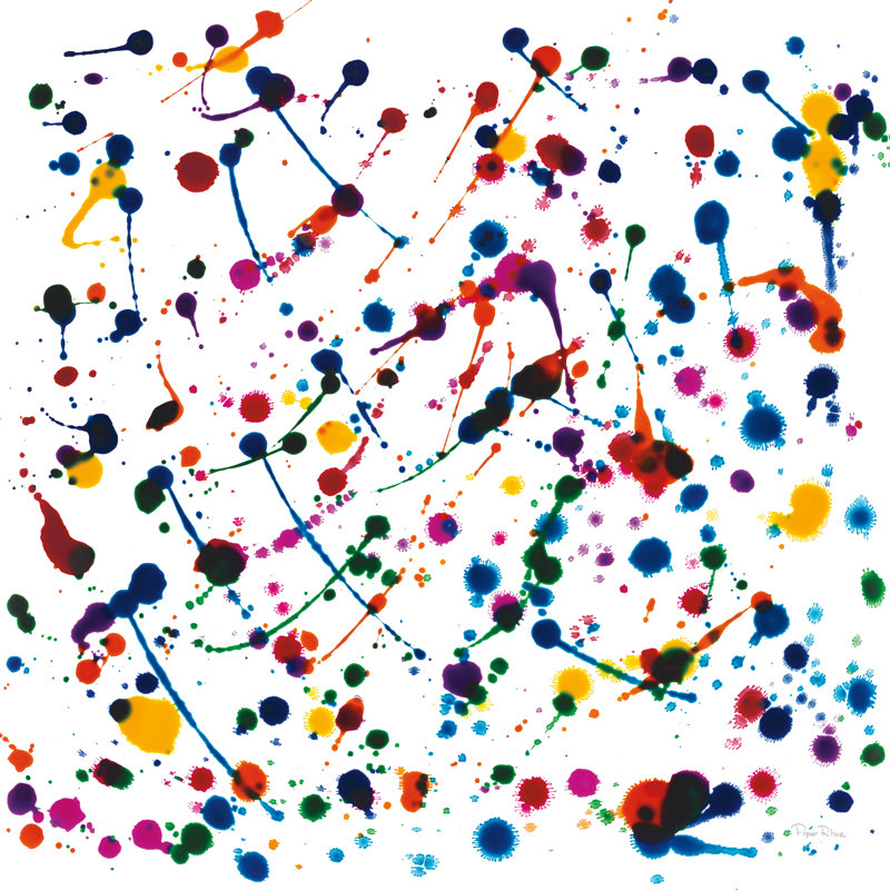Party Lights - Wrapped Canvas Painting, 30cm H x 30cm W x 3.8cm D