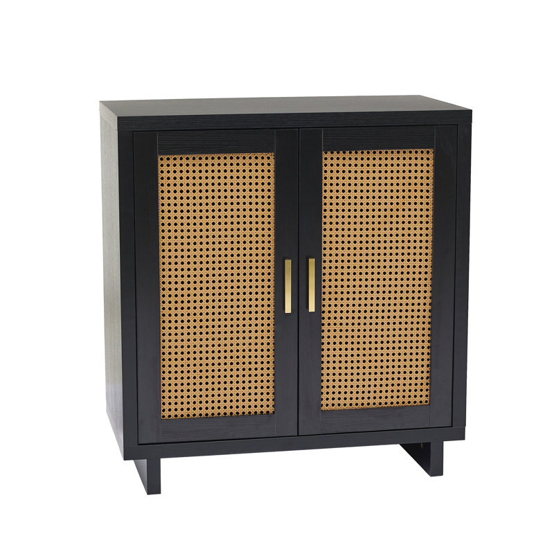 Armoire d'appoint 30,02 po Youssouf, Noir, noir, noir, noir