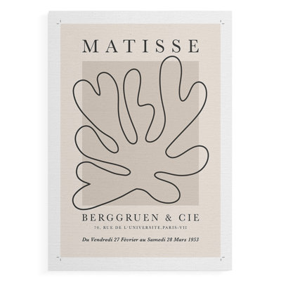 Matisse CCCLXVIII Framed Print -Canvas Print Only - NOT FRAMED