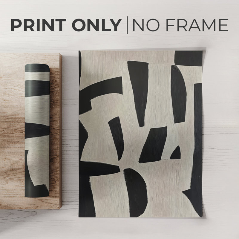 ABSTRACT Series DXCIV -Canvas Print Only - NOT FRAMED, 18" H x 12" W