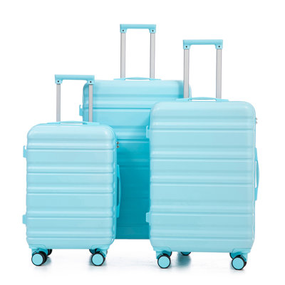 HIFINE TOURIST 20"/24"/28" 3 pcs/set in ABS Spinner Wheel Luggage, Carry on Suitcase, Matching Color, Combination Lock