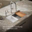 Prolific® 29" L x 17.75" W x 10.97" D Kitchen Sink with Accessories