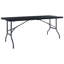 Table basse pliable en métal Dellbrook