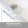 Compack 180 Degrees - Bi-Fold Door Hardware Kit, Folding Door Hardware Set, Commercial Grade Hinge System