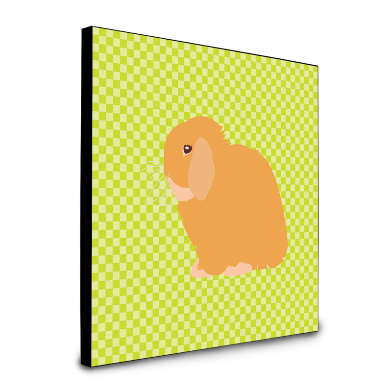 Renzo Animals Artwork Wall Panel, Green