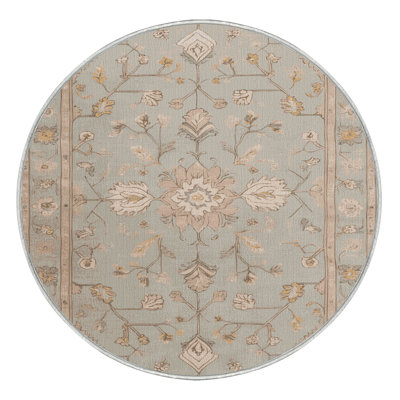 Machine Washable Afyon Beige Area Rug