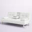 Canapé-lit simple en similicuir de 66 po avec rangement Maggie-873136355