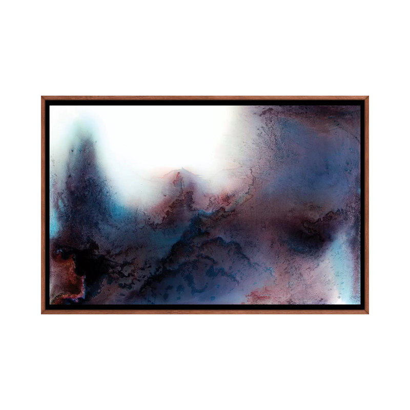Rift - Print on Canvas, 66.04 cm H x 45.72 cm W, Classic Brown Wood Framed