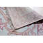 Coral Hand-Knotted Wool Framed Arabesques Geometric Modern Contemporary Carpet Rug-1269564858