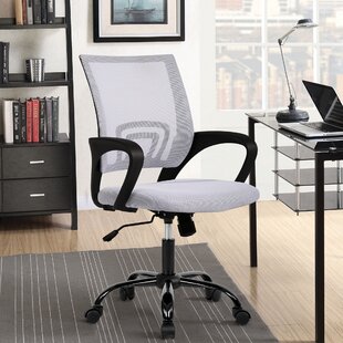  Wonder Comfort Mesh Office Chair, Ergonomic Computer Seat with  Flip-up Armrest Adjustable Height/ 360°Swivel, Gray : Office Products