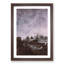Stars Over The Dolomites In Italy Painting - Framed Print-56922521-56922522