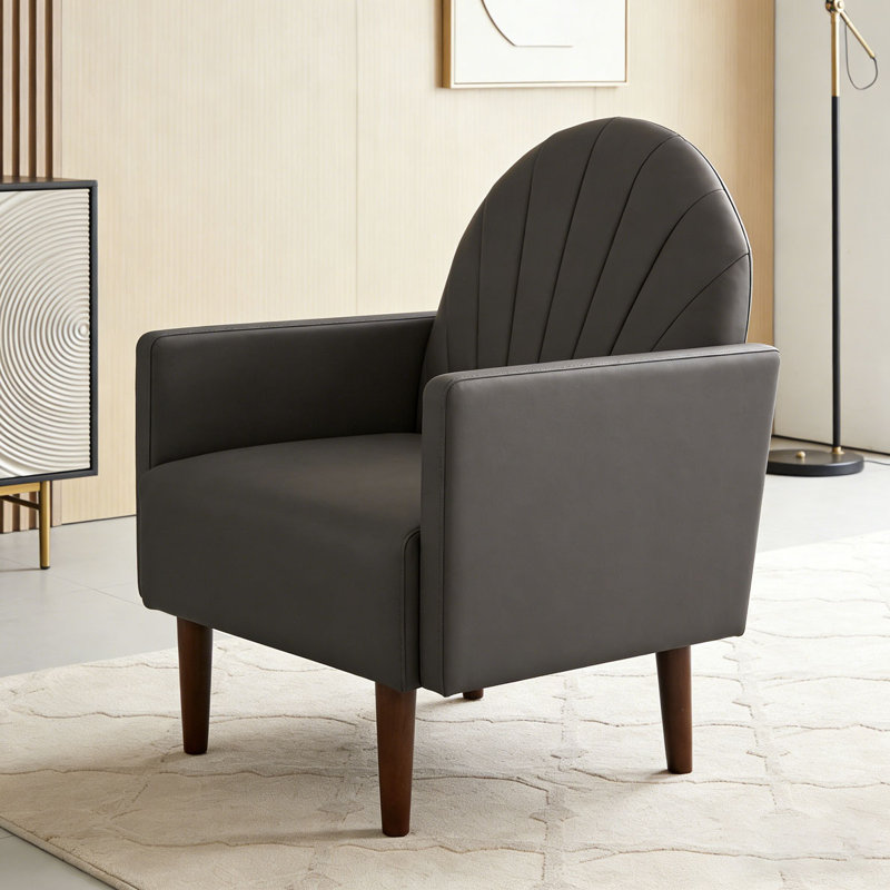 Chaises d'appoint, Marron foncé