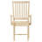 Hirz Solid Wood Armchair-96891658