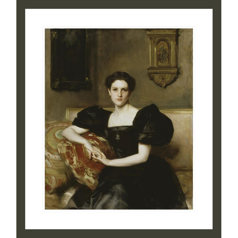 Elizabeth Elizabeth Winthrop Chanler (Mme John Jay Chapman) par John Singer Sargent, impression giclée, H 27,3 po x l 23,5 po