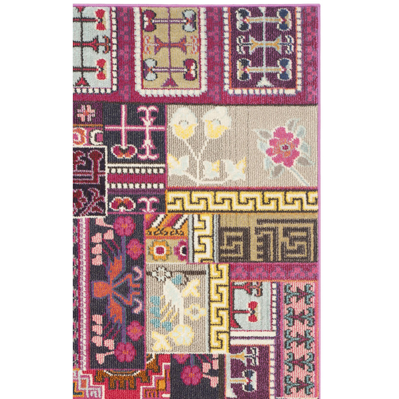 Chana Performance Abstract Rug, Rectangle 4' x 5'7"