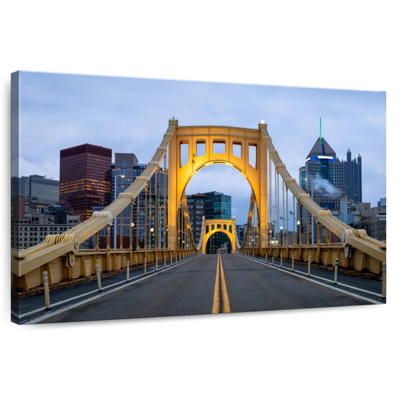 Mehar Roberto Clemente Bridge, 32" H x 48" W