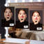 Miroir de maquillage avec lumière