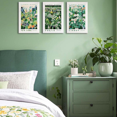 3 Piece Wrapped Canvas Print