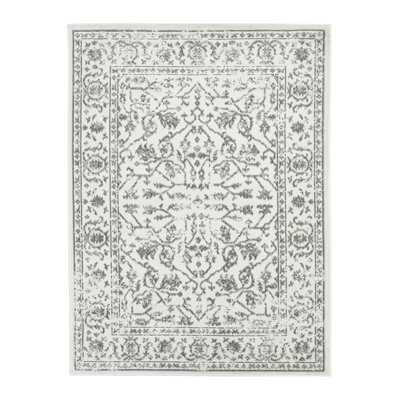 Tapis gris / ivoire Calam