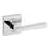 Halifax Single Dummy Door Lever with Square Rosette