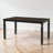 Extendable Dining Table, Removable Leaf, Rectangular Two-Tone Design, Turned Legs, Modern Farmhouse, Dining Room-132680427