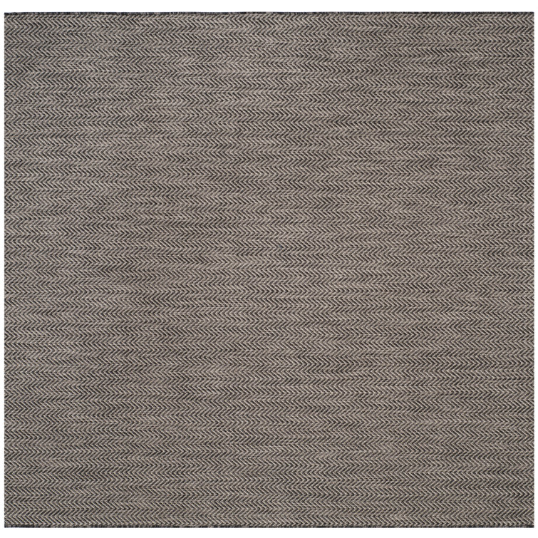 Tapis intérieur / extérieur noir / beige Arneshia