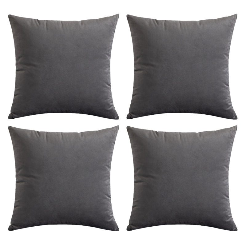 Housse de coussin Jakeryan, Mauve, 20 po x 20 po, Housse de coussin seulement - sans coussin
