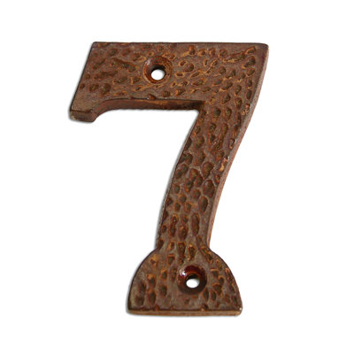 3'' H Metal House Number