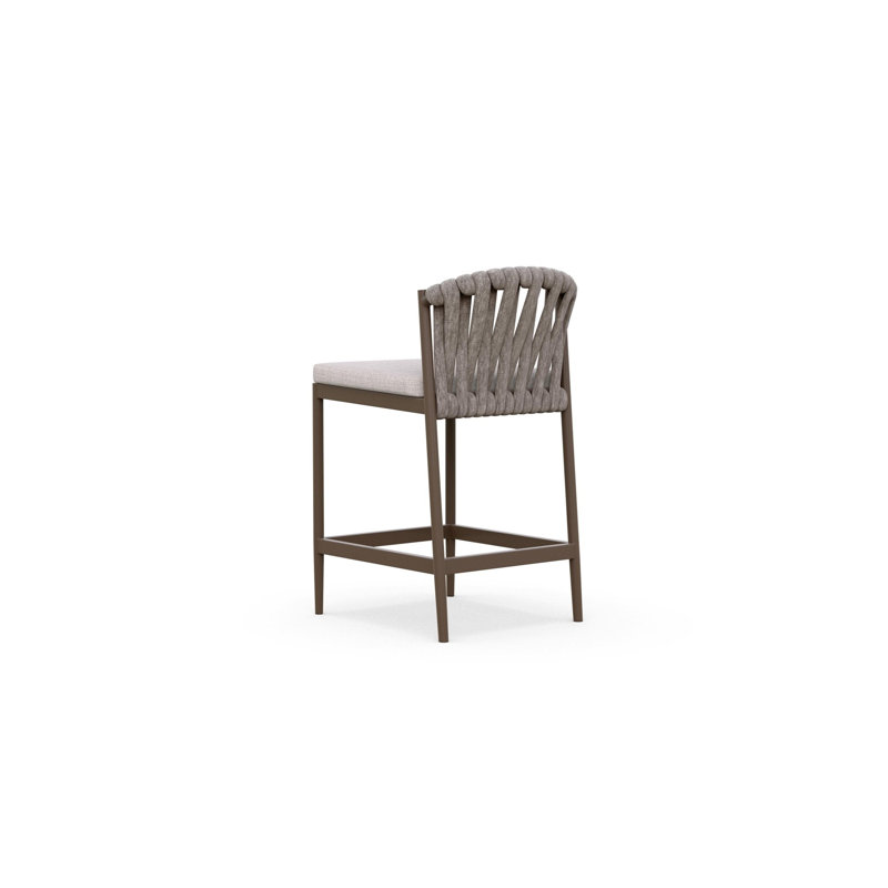 Maui Bar Stool + Fawn Cushion, 28.54"