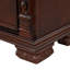 Commode 6 tiroirs Lyndon G09400-CH, cerise