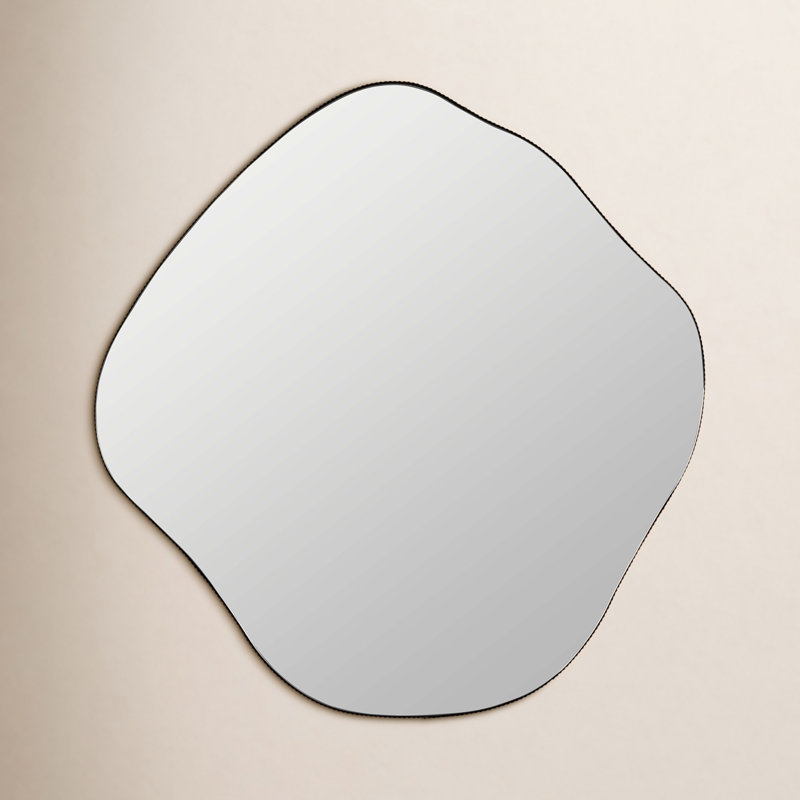 Andy Small Gold Wall Mirror, 32" x 31"