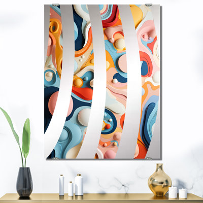 Morgenstern - Miroir abstrait, décoration murale MIR137228