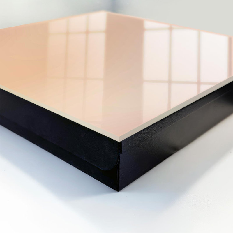 Metal Decorative Trunk, Blush