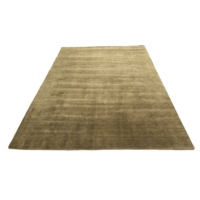 Ottosson Hand Loomed Gabbeh Rug, 100% Wool, Solid Color, Fade & Stain Resistant, Durable, All Sizes, India-Made.