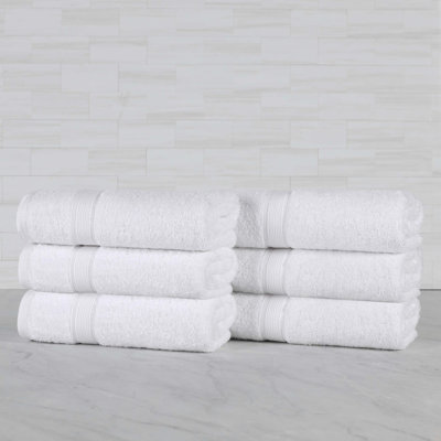 Essuie-mains en coton biologique Blue Earth Nile Mills, lot de 6
