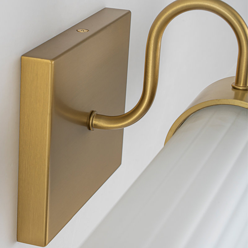Éclairage linéaire moderne pour meuble-lavabo 2 lumières