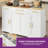 Drop Leaf Rolling Kitchen Island Cart With Pull Out Trash Can Storage Modular Kitchen Island-571810917