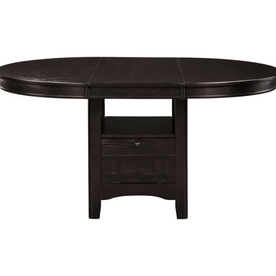 Table de salle à manger ovale lisse et incurvée avec rallonge extensible, combinant des éléments contemporains et classiques, idéale pour les rassemblements, faite de bois massif, d'une largeur de 41,49 pouces et pouvant accueillir 4 personnes