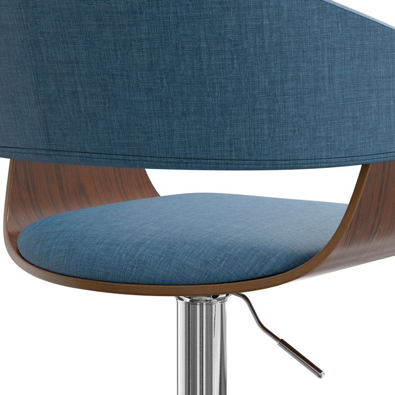 Tabouret de bar Midell, Bleu