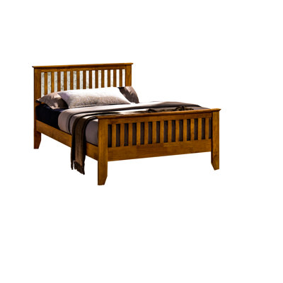 Gallegos Solid Wood Storage Bed
