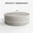 35.4" & 39.4" Round No Assembly Stone-Like Wood Coffee Table-603549694