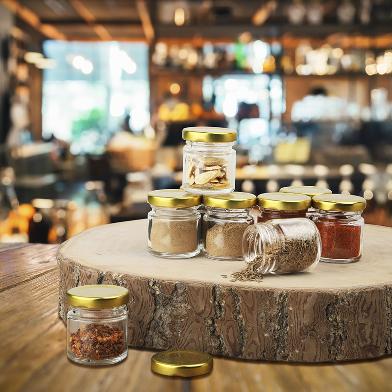 60 pots de confiture en verre de 1,5 oz et 30 oz de pots à confiture en miel de 1,5 oz (60 pièces)