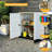 34×15×34 Inch Outdoor Storage Cabinet With 1 Shelf, Waterproof & Uv-Resistant, For Patio, Garden & Indoor Use-127421934