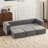 Chenille Convertible Sectional Sofa Sleeper with 3 Ottomans-1748690512