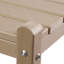 Table d'appoint d'extérieur carrée Mkiyah L 18,45 po x l 18,45 po-93539322