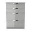 Bernab 77 cm W Chest of 4 Drawers